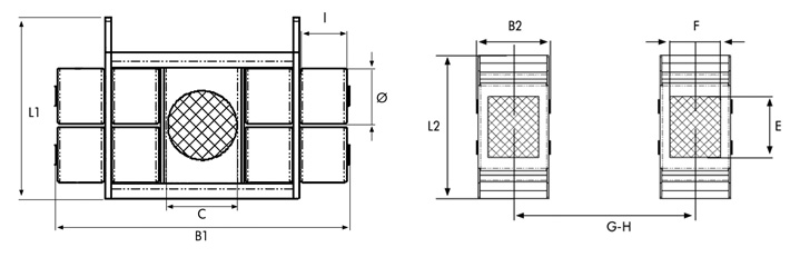JLB60H JFB60H搬運小坦克120噸尺寸圖