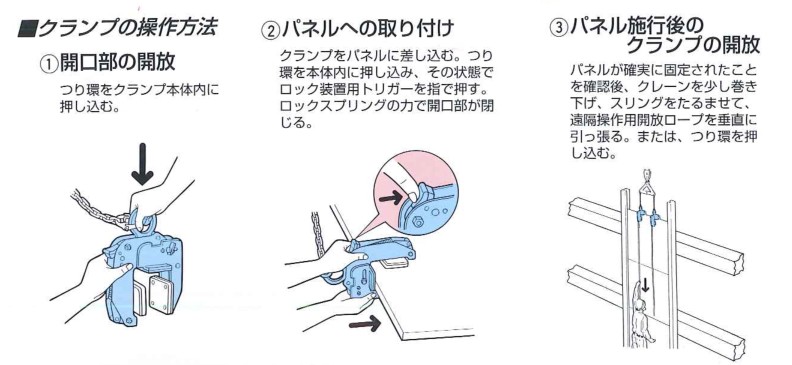 面板用無傷夾鉗EWPN型使用案例