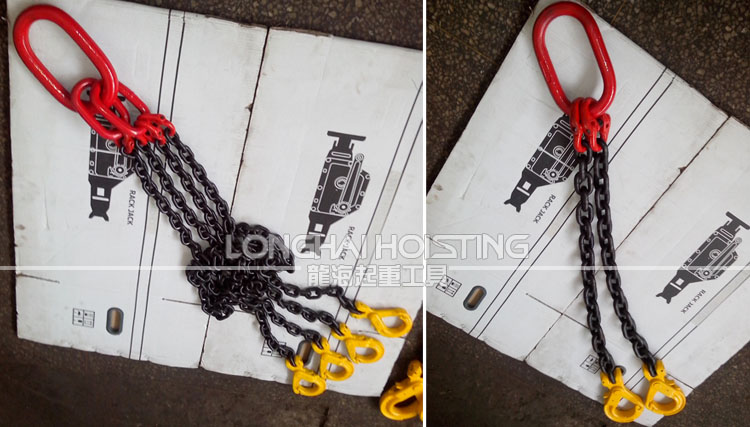鏈條成套索具實(shí)物圖