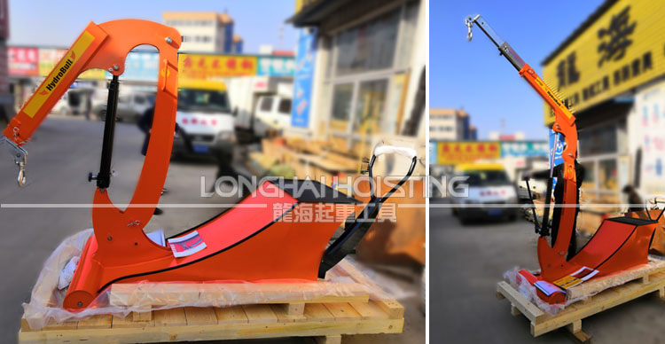 Hydrobull小型液壓小吊車(chē)實(shí)物